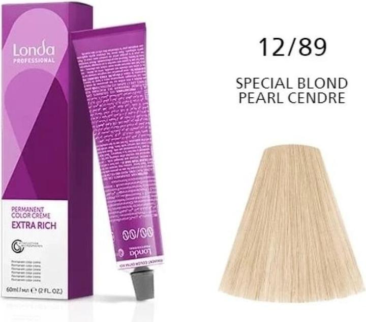 Produktbild Londa Color Extra Rich 12/89 60ml (12, 89 Spezialblond Perl Cendré)