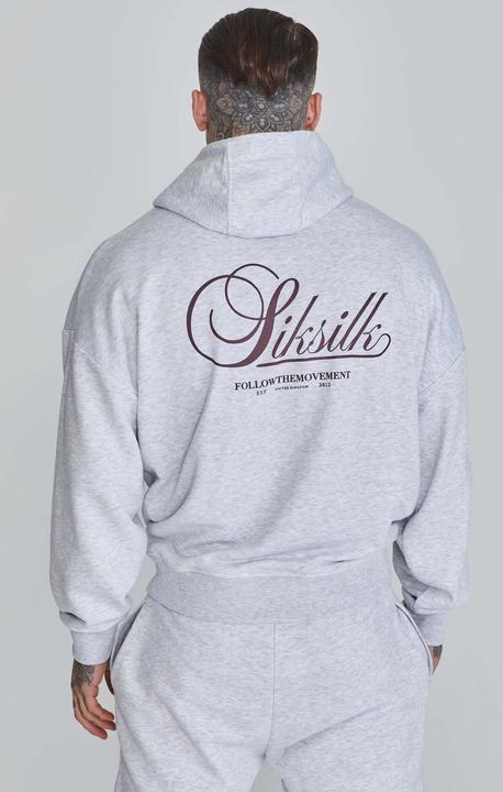 Actual product image Siksilk Hooded jumper Graphic Hoodie (XXL)