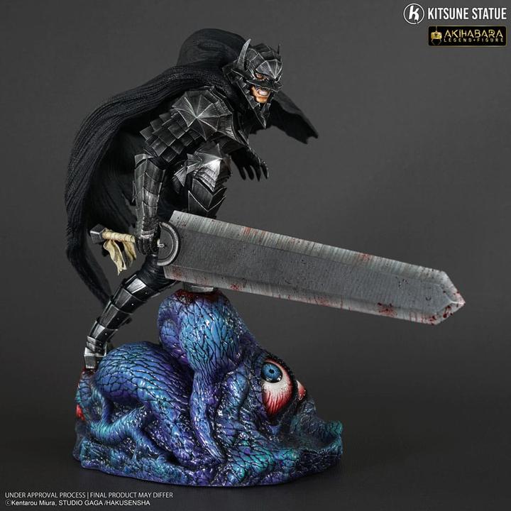 Actual product image Kitsune Statue Berserk Akihabara Legend Figure PVC Statue 1/8 Guts (Berserk Armour) 26 cm