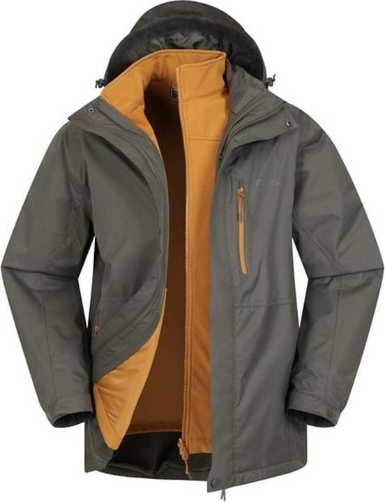 Immagine prodotto Mountain Warehouse Bracken Extreme Giacca Impermeabile 3 In 1 Uomo (S)