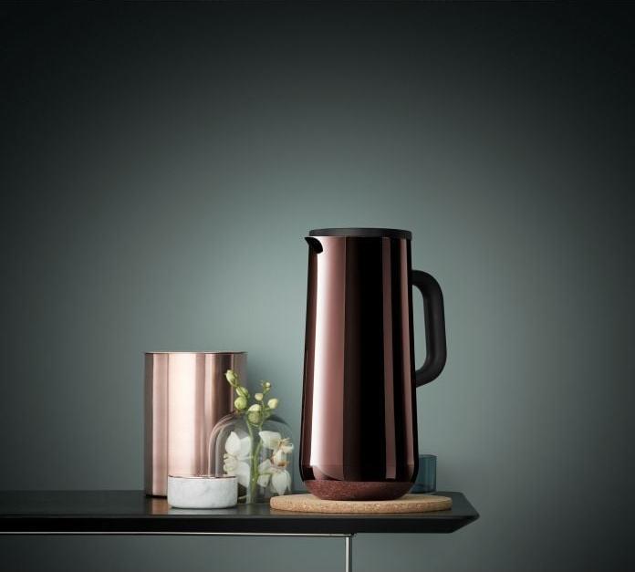Produktbild WMF Thermoskanne Isolierkanne 1,0l Impulse Tee Kaffee Trinkflasche Edelstahl (1 l)