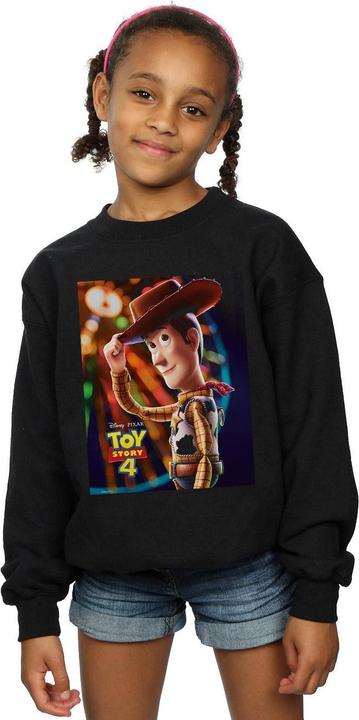 Produktbild Disney Toy Story 4 Woody Poster Sweatshirt Mädchen (140, 146)