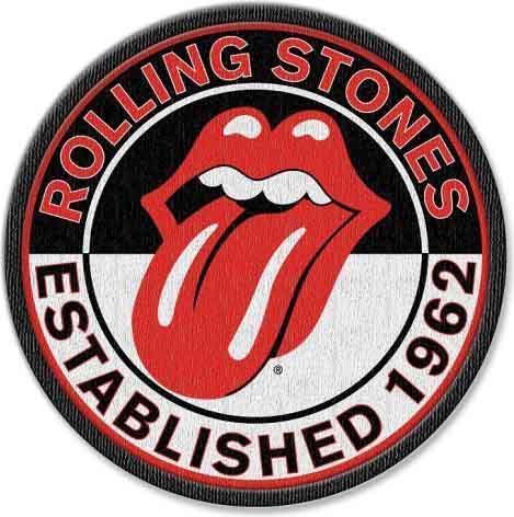 Produktbild The Rolling Stones Standardgrösse Patch Est. 1962 gewebter Stoff