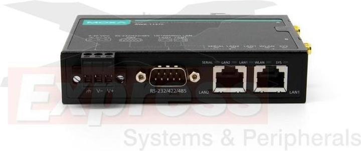 Actual product image Moxa AWK-1137C-US-T - 802.11abgn wireless client, US band, -40 to 75C operating temperature