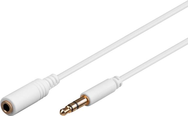 Produktbild Goobay Wentronic AVK 184-0050 mini - Audioverlängerungskabel - Mini-Phone Stereo 3,5 mm (W) bis M... (0.50 m, Verlängerung)