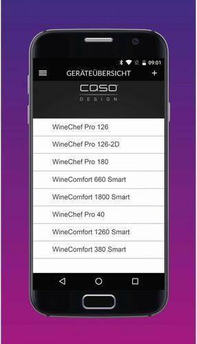 Image du produit Caso Wine Comfort 660 Smart