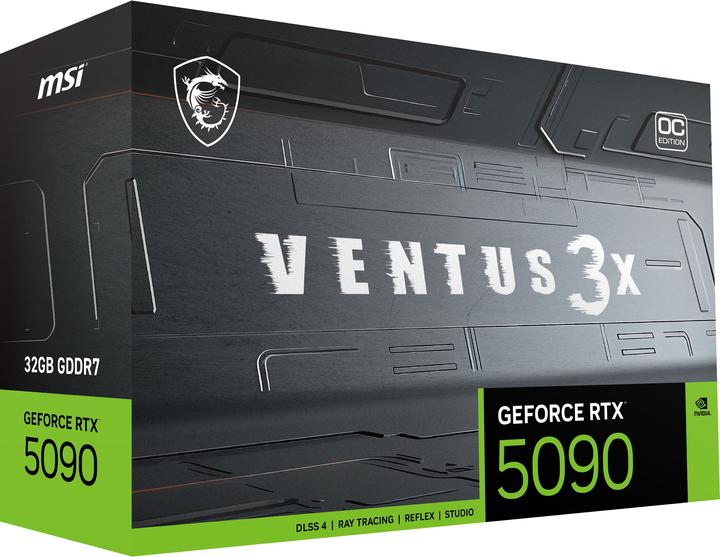 Image du produit MSI GeForce RTX 5090 32G VENTUS 3X OC (32 Go)