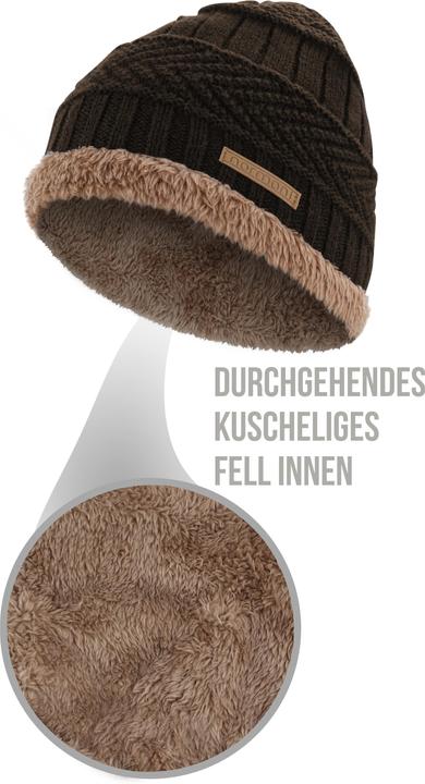 Produktbild Normani Winter Fellmütze Kebili (One Size)