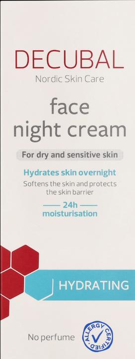 Actual product image Decubal Hydrating Face Night Cream (50 ml, Night cream)