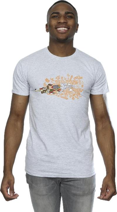 Immagine prodotto Looney Tunes ACME Doodles Wile E Coyote Maglietta Uomo (4XL)