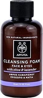 Produktbild Apivita Cleansing Olive & Lavender (Schaum, 75 ml)