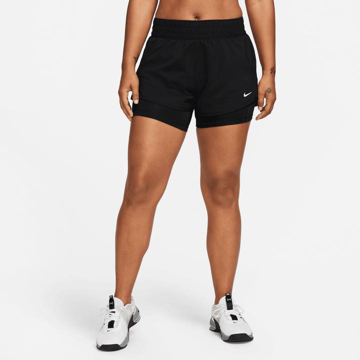 Image du produit Nike One Dri-Fit Women "S Mid-R Black/Reflective Silv L (L)