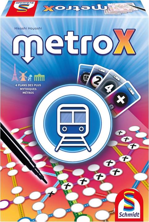 Actual product image Schmidt Spiele Metro X f (French)