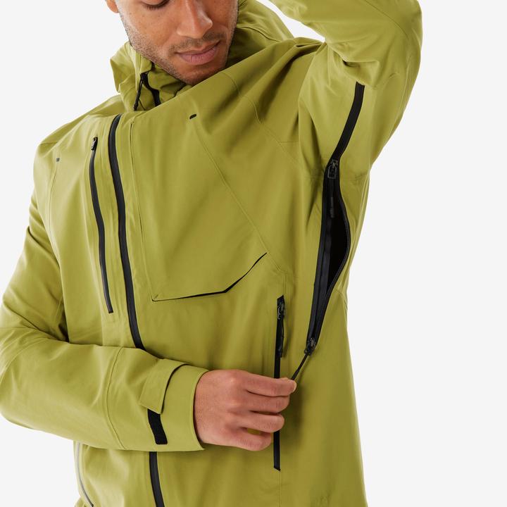Image du produit Quechua Veste de randonnée homme, MH900 khaki (S)