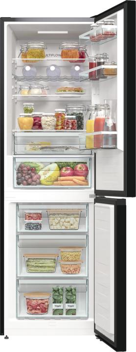 Actual product image Gorenje Kühl-Gefrierkombi NK79B0DBK bk B (Speditionsversand) (326 l)