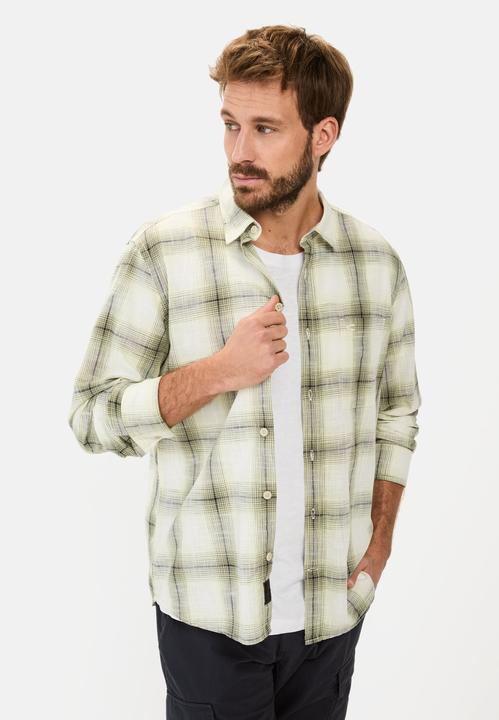 Immagine prodotto Camel Active Kariertes Langarmhemd aus Baumwolle (L)