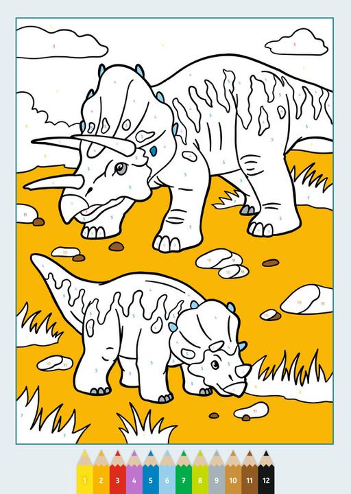 Produktbild Ravensburger CreArt Malen nach Zahlen ab 5: Dinosaurier