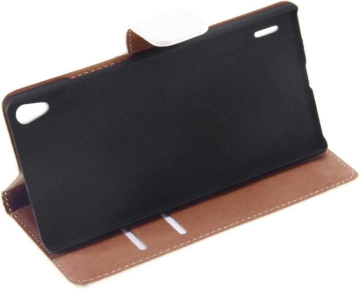 Produktbild OEM Slim Leather Book Case for Huawei P7 - white 4250710553990 (Huawei Ascend P7)