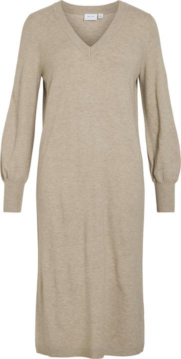 Vila V-Ausschnitt Strickkleid