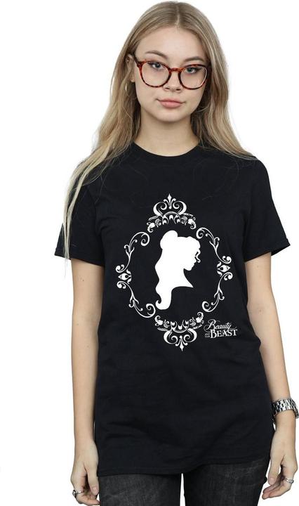 Immagine prodotto Disney Princess Belle Silhouette Maglietta Ampia Donna (XL)