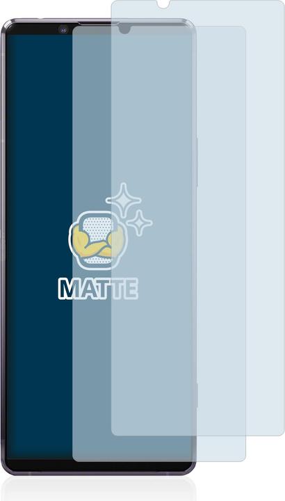 Actual product image BROTECT Anti-glare screen protector matt (2 Piece, Sony Xperia 1 II)