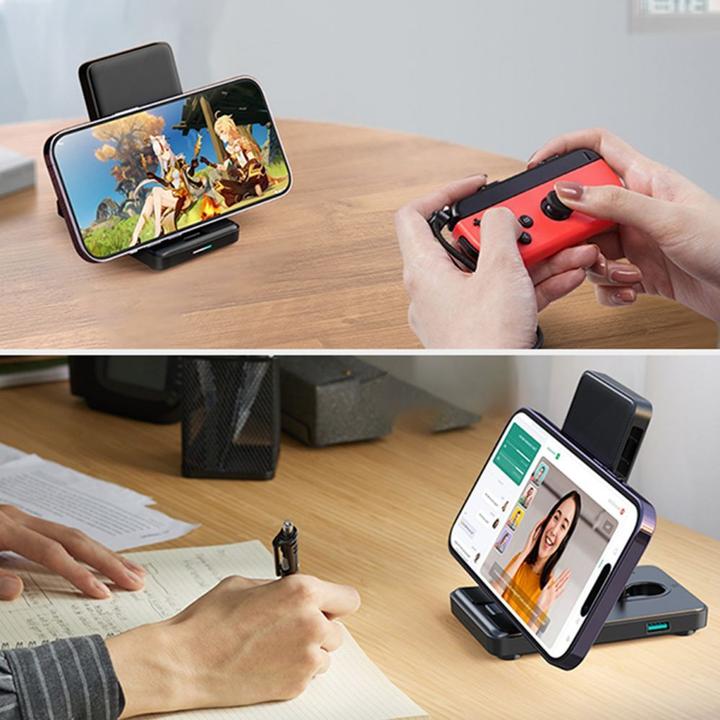 Produktbild Joyroom JR-WQS02 4-in-1 Foldable Charging Station (Lightning Version) (15 W)
