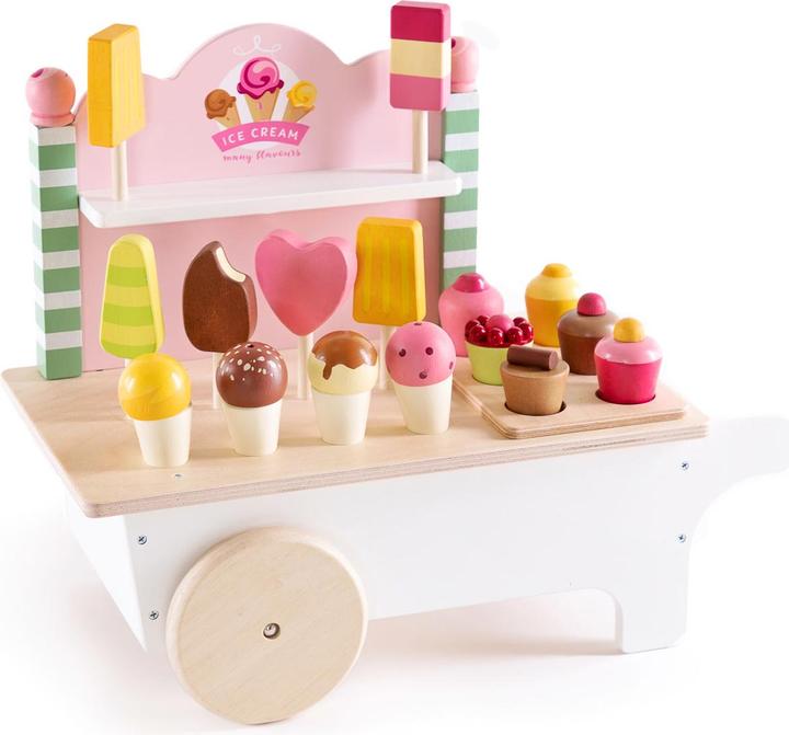 Mentari Furgone dei gelati in legno, 18dlg.