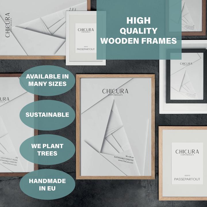 Immagine prodotto ChiCura Wooden Frame Acrylic (70 x 100 cm)