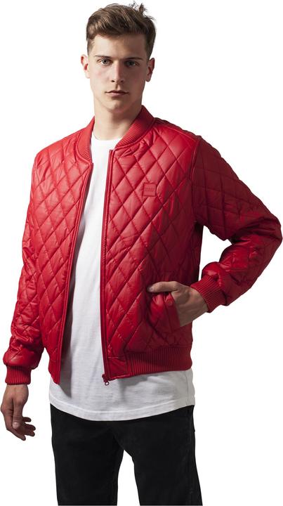 Produktbild Urban Classics Diamond Quilt Leather Imitation Jacket (M)