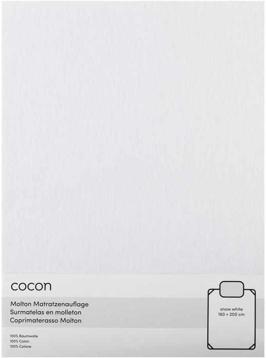 Produktbild Cocon Fixmolton 160 x 200 cm, Weiss, Eigenschaften: Keine (160 x 200 cm)