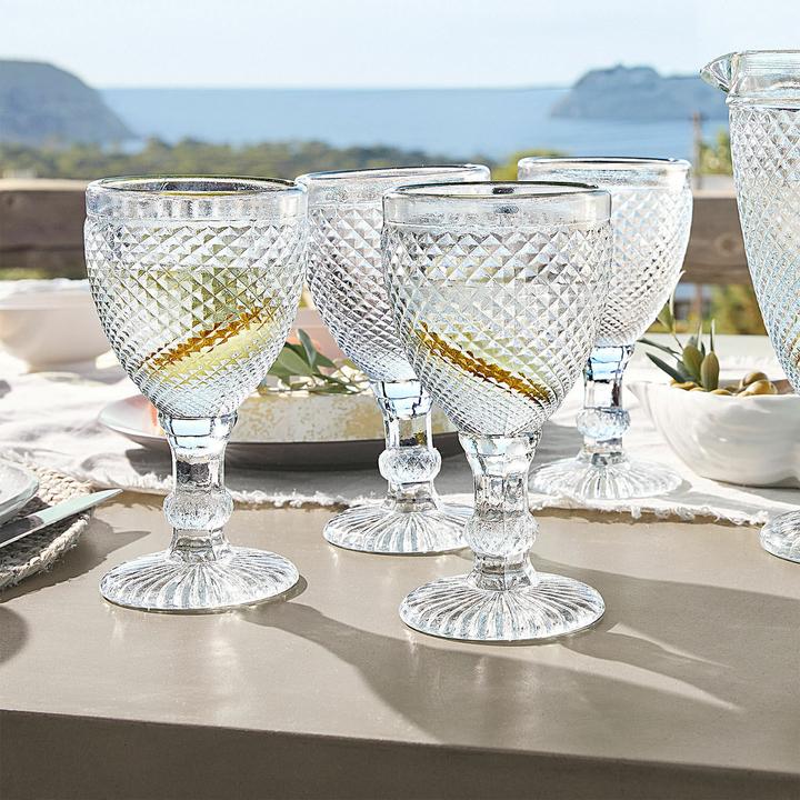 Produktbild Loberon Glas 4er Set Santerre klar (0.25 l, 4 x)