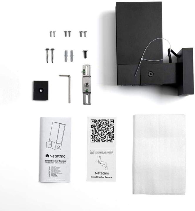Produktbild Netatmo 2x Smarte Aussenkamera (1080 x 1920 Pixel)