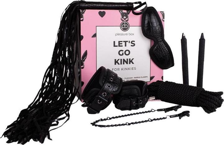 Productafbeelding Dreamtoys pleasure box laten we gaan kink voor kinkies