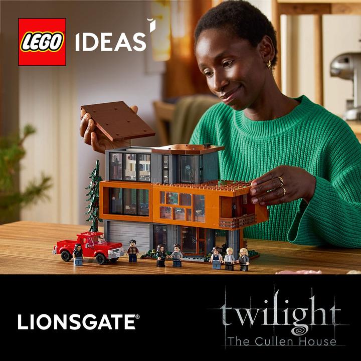 Productafbeelding LEGO Das Haus der Cullens aus Twilight (21354, LEGO Ideeën, LEGO Zeldzame Sets)