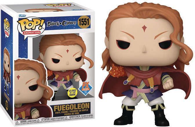 Immagine prodotto Funko Pop! Animation: Black Clover - Fuegoleon (Glows in the Dark) (Special Edition) #1555 Vinyl Fig