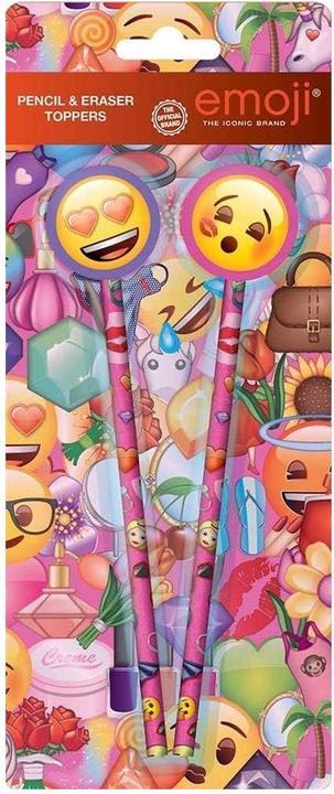 Image du produit Emoji - Crayon à papier et embout (2 x)