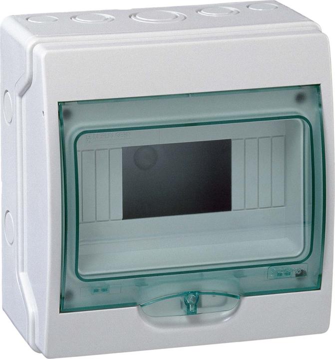 Actual product image Merlin Gerin 8 way IP65 mini pragma