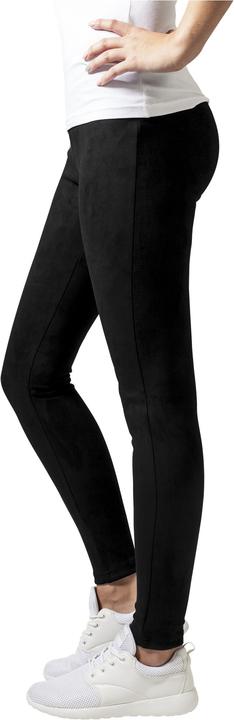 Actual product image Urban Classics Ladies Imitation Suede Leggings (XS)