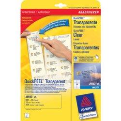 Actual product image Avery Dennison Etiquette d'adresse jet d'encre, 99.1 x 38.1 mm