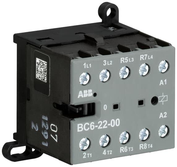 Immagine prodotto ABB BC6-22-00-01 Contattore miniaturizzato 24VDC GJL1213501R0001