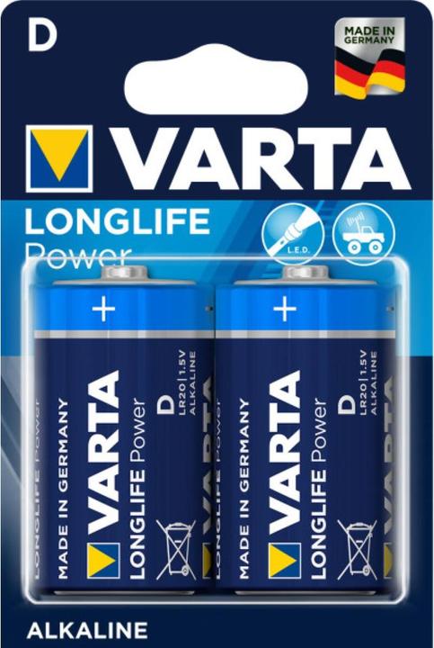 Varta LONGLIFE Power (2 pcs., D, 16500 mAh)