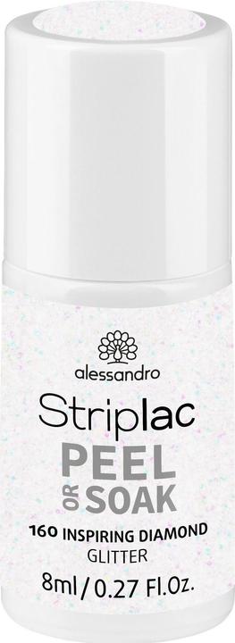 Actual product image Alessandro Striplac Peel or Soak (160, Inspiring, Diamond, Peelable nail polish)