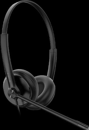 Actual product image Yealink YHS34 Dual Headset (Cable)