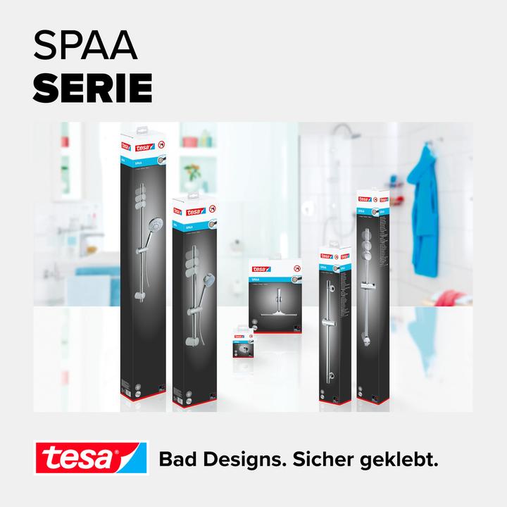 Actual product image tesa SPAA shower squeegee incl. adhesive solution without drilling