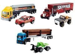 Actual product image Matchbox Super Convoy range, articulated lorry with detachable semi-trailer, one additional vehicle