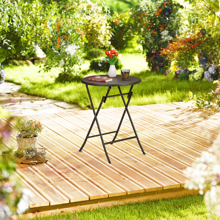 Actual product image Relaxdays garden table (60 cm)