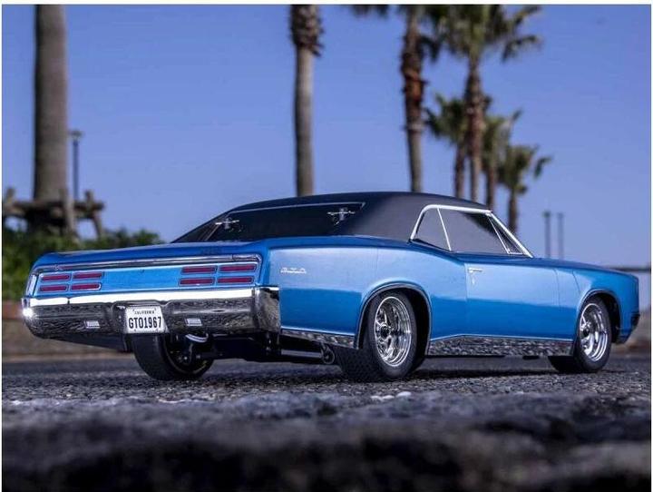 Actual product image Kyosho Production car Fazer MK2 1967 Pontiac GTO Tyrol Blue 1:10, ARTR (RTR Ready-to-Run)