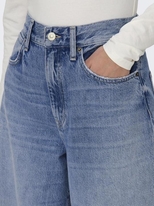 Actual product image Only Wide leg cut High waist jeans Wide cut jeans (28)
