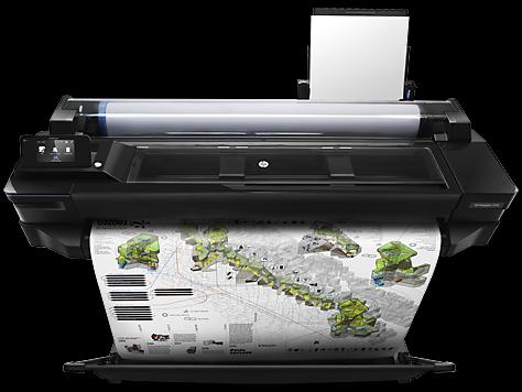 Actual product image HP T520, 36" DesignJet (Ink, Colour)