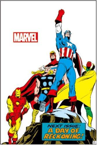 Image du produit Disney Cartes postales Marvel Héros
